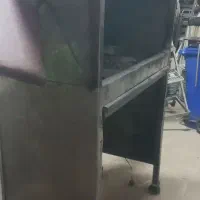 منقل زغالی و سینک صنعتی