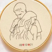 گلدوزی دیوار کوب گلدوزی بر روی لباس.جوراب.مقنعه.|صنایع دستی و سایر لوازم تزئینی|زاهدان, |دیوار