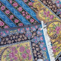 یک جفت ۶متری کرمان بسیار نفیس و جذاب|فرش|اصفهان, نقش جهان|دیوار