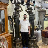 مجسمه برنز تایلندی چپ راست ۳متری