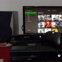 Xbox oneایکس باکس وان تمیز به همراه کینکت وتک دسته|کنسول، بازی ویدئویی و آنلاین|یزد, |دیوار