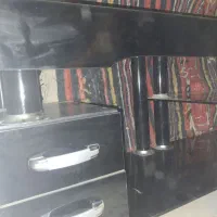 میز تلوزیون شیشه خم