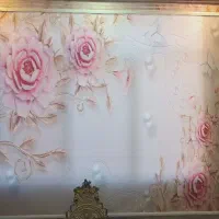 پرده زبراچاپ دورو