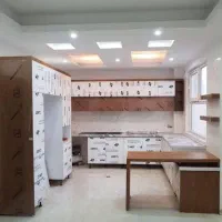 کابینت ام دی اف + وکیوم /  پله ای + ساده KJH658