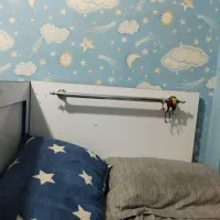 دو عدد تخت ۱ نفره|تخت و سرویس خواب|ری, دیلمان|دیوار