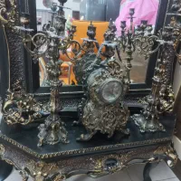 آینه و کنسول زیرش و ساعت و شمعدان|آینه|تهران, بریانک|دیوار