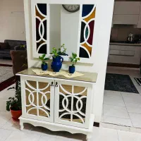 اینه کنسول با اینه ویترای|بوفه، ویترین، کنسول|پردیس, فاز ۸|دیوار