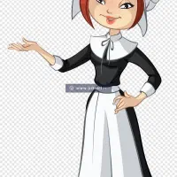 کارگر خانم رستوران روکی