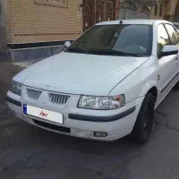 سمند مدل ۹۱ موتور EF7 تک سوز گاز سیمی رنگ سفید