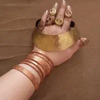 زیورآلات مسی و برنجی دستساز و سفارشی