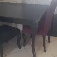 میز ناهار خوری شش نفره