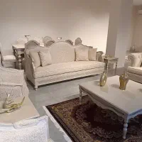 مبل نئو کلاسیک ده نفره با غذاخوری ۸ نفره  کاملا نو