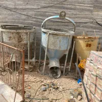 پاکت بتن و کمربند و سبد و اینورتر وکابل تاور کرین