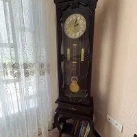 ساعت ایستاده چوبی شیک