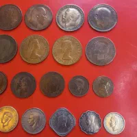 ۲۳عدد سکه خارجی قدیمی و کمیاب|کلکسیون سکه، تمبر، اسکناس|کرمانشاه, |دیوار