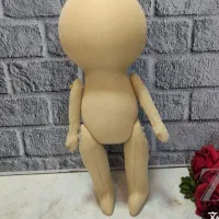 بدن خام عروسک روسی و وسایل مورد نیاز