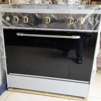 گاز پنج شعله طرح فر صفحه لعابی شیک نو اکبند