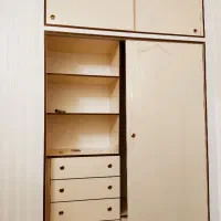 کمد دیواری|جاکفشی، کمد، دراور|قم, کاسه گران|دیوار