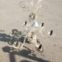 لوستر کریستال 6 شاخه سالم و تمیز