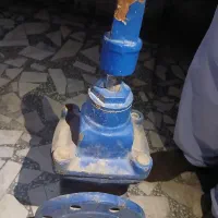 شیر فلکه ۱۰۰ با فلنج ۱۰۰