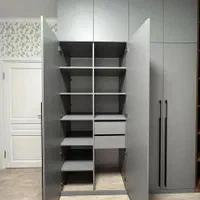 کمد دیواری مدرن طوسی|جاکفشی، کمد، دراور|خاوران, |دیوار