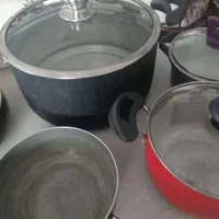 تعدادی قابلمه وتابه|ظروف پخت‌وپز|تهران, کوهک|دیوار