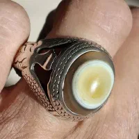 انگوشتر باباقوری چشم گاوی توضیحات خانده شود.|جواهرات|تهران, حر|دیوار