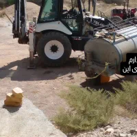 راننده بیل مکانیکی و بکهو