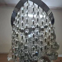 ۳عدد لوستر دیواری کریستالی به همراه ۶عدد لامپ