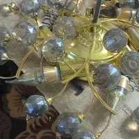 لوستر سه عدد|لوستر و چراغ آویز|اصفهان, امامزاده اسماعیل|دیوار