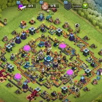 اکانت کلش آف کلنز تان ۱۳ تقریبا مکس