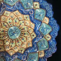 بشقاب میناکاری