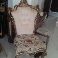 نهار خوری هشت نفره در حد نو|میز و صندلی غذاخوری|بوئین زهرا, |دیوار