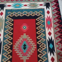 گلیم فرش اتاق و آشپزخانه و پادری نونو