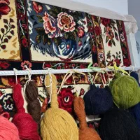 فرش دستبافت بختیاری خشت شیدایی|فرش|نوشهر, |دیوار