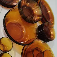 سرویس عسلی دورالکس ۵ میلیون|ظروف سرو و پذیرایی|سنندج, |دیوار