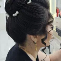 تخفیف ویژه میکاپ+شینیون ۵۹۰ تومن باضمانت صددرصد|خدمات آرایشگری و زیبایی|مشهد, نیزه|دیوار