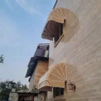 سایبان  و چادر برزنت طراحی ارایه با انواع متریال
