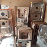 سینک ظرفشویی روکار طول ۸۰ و ۱۰۰ و۱۲۰