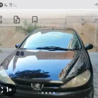 پژو۲۰۶مدل ۸۱ شاسی عقب وجلوسالم ماشین وتمز