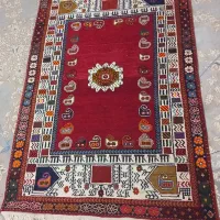 یک جفت قالی محلی زیبا و زینتی|فرش|آباده, |دیوار