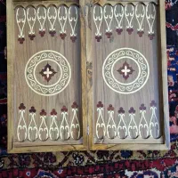 تخته نرد تک بازی چوبی