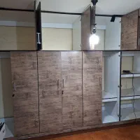 کمد دیواری بسیار تمیز و جادار