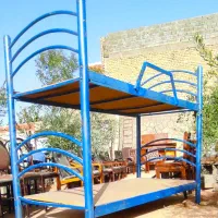 25عدد تخت خواب فلزی دو طبقه و یک طبقه