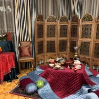 لحاف کرسی دست دوز مدل زهره 4 در 4 مربع بدون لوازم|رختخواب، بالش، پتو|تهران, شهید رجایی|دیوار