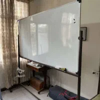 تخته وایت برد پایه دار بزرگ مغناطیسی|لوازم التحریر|ساری, |دیوار