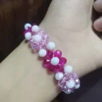 دستبند گل صورتی|بدلیجات|ارومیه, |دیوار