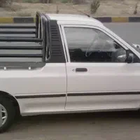 وانت پراید سفید ۱۴۰۲ تمیز و کم‌کار  باربند اسپرت