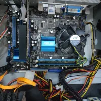 P5G41T-M LX مادر برد با یک عدد CPU quality 2.70|قطعات و لوازم جانبی رایانه|باغستان, |دیوار
