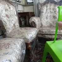 مبل سلطنتی نو معاوضه هم انجام میشود با مبل راحتی|مبلمان خانگی و میز عسلی|کرج, کمال‌شهر|دیوار